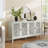 Versatile Media Console Solid Wood Antique Design Living Space Centerpiece-1906220912