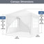 Tente pliante imperméable 118 x 118 -98414125