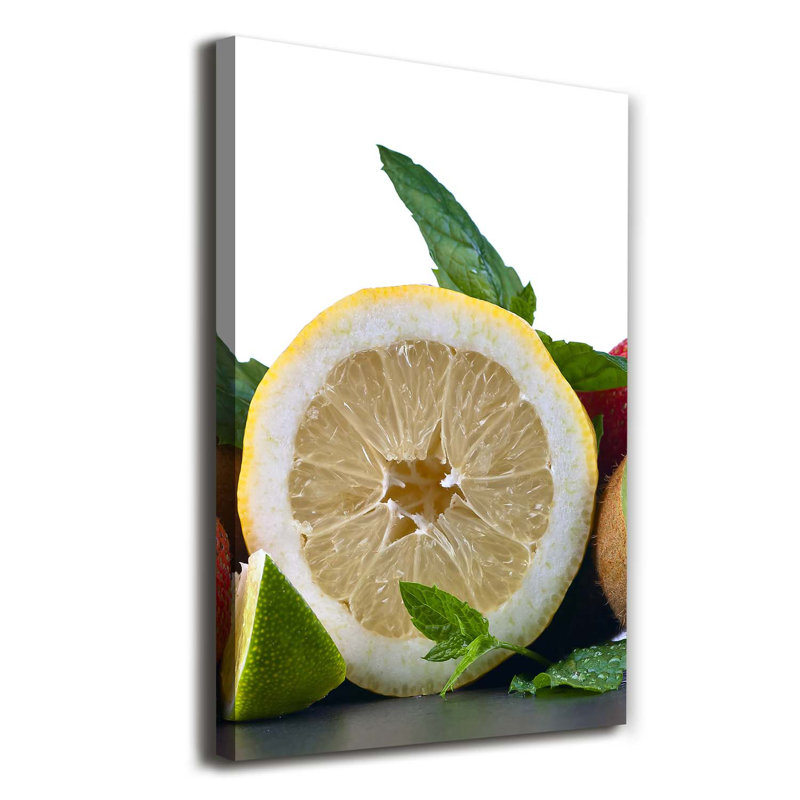 Fruits - Wrapped Canvas Print