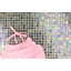 Carreau de mosaïque pour mur et plancher en verre 0,62 "x 0,62" Breeze