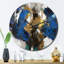 Horloge murale en métal-93379028