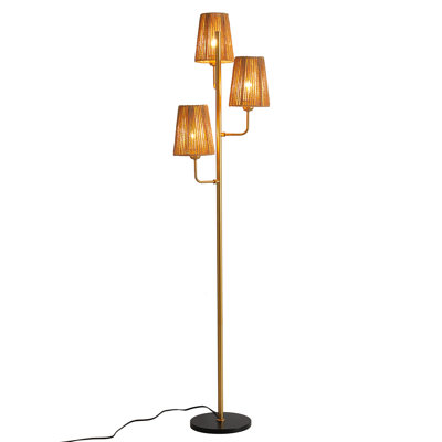 Lampe sur pied 66 po Boho