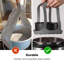 Panier pour cuiseur à vapeur, friteuse pour autocuiseur, friteuse en silicone pour casseroles instantanées de 6 pte / 8 pte, support pour cuiseur à cuisson anti-brûlure multifonctionnel pour cuiseur à cuisson, grille à œuf en silicone sans BPA (gris)-137887656