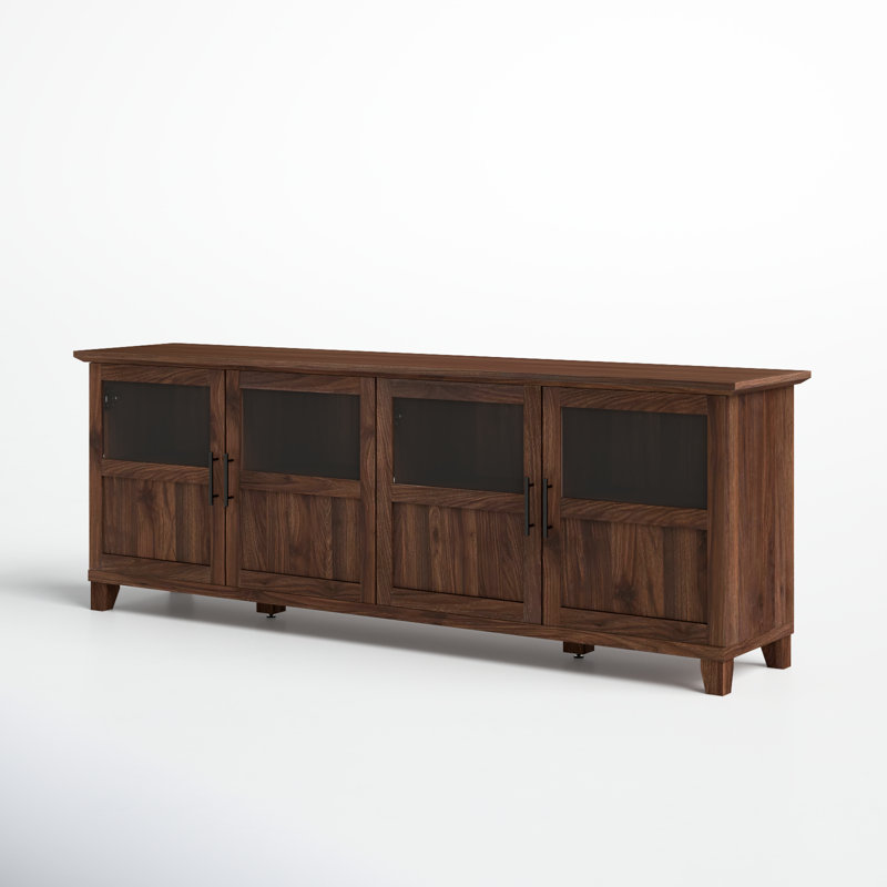 Arloh TV Stand, Dark Walnut
