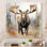 Moose Serenity II - Moose, art mural encadré