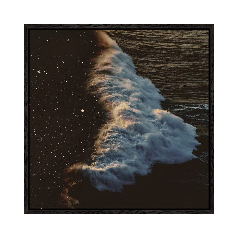 Multiverse by Fran Rodriguez - Print on Canvas, 93.98 cm H x 93.98 cm W, Black Framed
