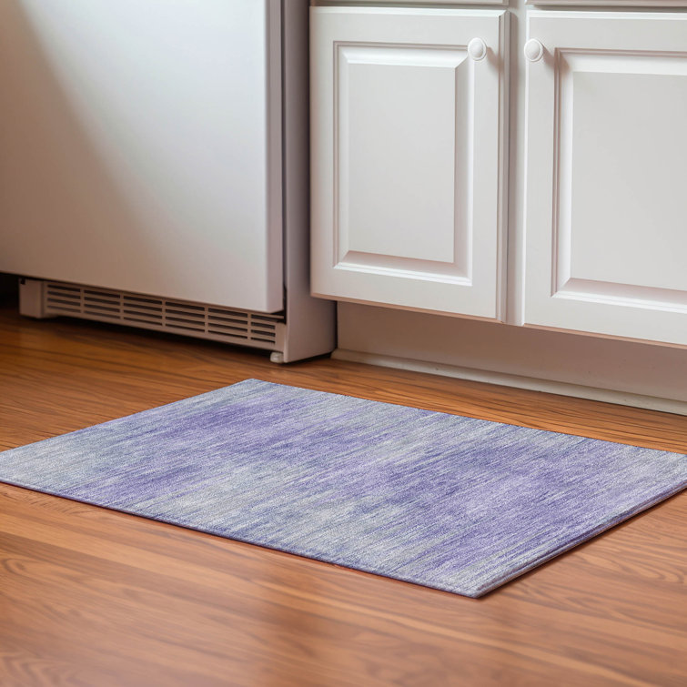 Premium Machine Washable Prisco Plum Rug