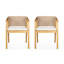 Ensemble de 2 chaises de salle à manger