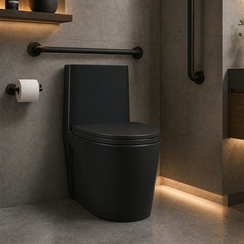 Toilette une pièce 17 po ADA