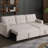 Convertible Upholstered Sectional Sofa with Pull-out Chaise-102484767-102484766