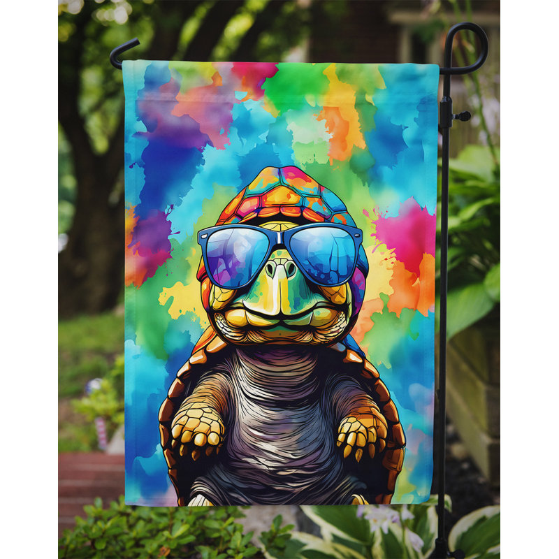 Drapeau de jardin hippie