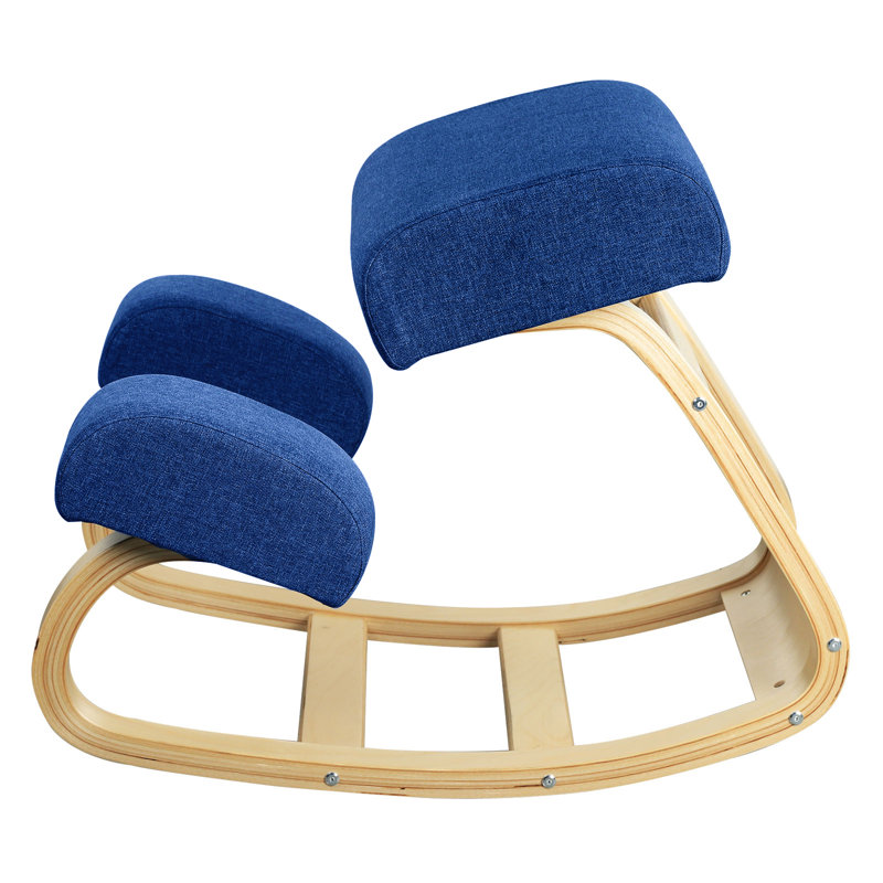 Ergonomic Kneeling Chair, Blue