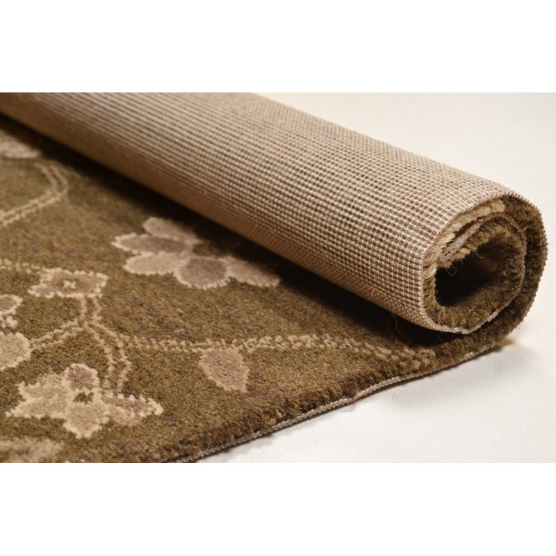 Cawley Oriental Wool Hand Woven Area Rug, Rectangular 200 x 290cm