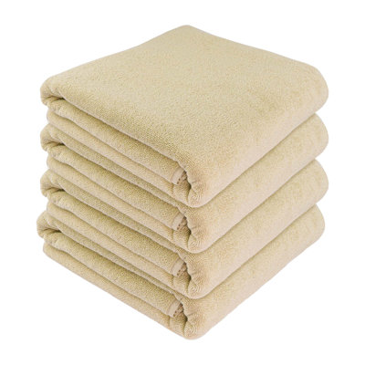 Grande serviette de bain de qualité hôtelière Sussexhome - Serviette de bain ultra-absorbante 100% coton naturel pour salle de bain - Serviette de bain de luxe 40 po x 80 po