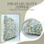 Housse de coussin à motif floral en lin blanc cassé double face à motif floral Fabcline-107145553-107145560