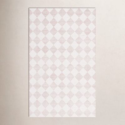 Machine Washable Geometric Rug