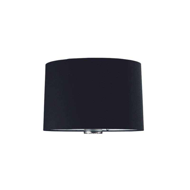 Contemporary Metal Floor Lamp, Black