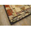 Petit tapis crocheté antique en laine ivoire American
