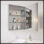 26X20 Inch Bathroom Medicine Cabinet With LED Mirror