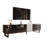 Modern TV Stand for 80'' TV with Double Storage Media Console Table Entertainment Center-112473735