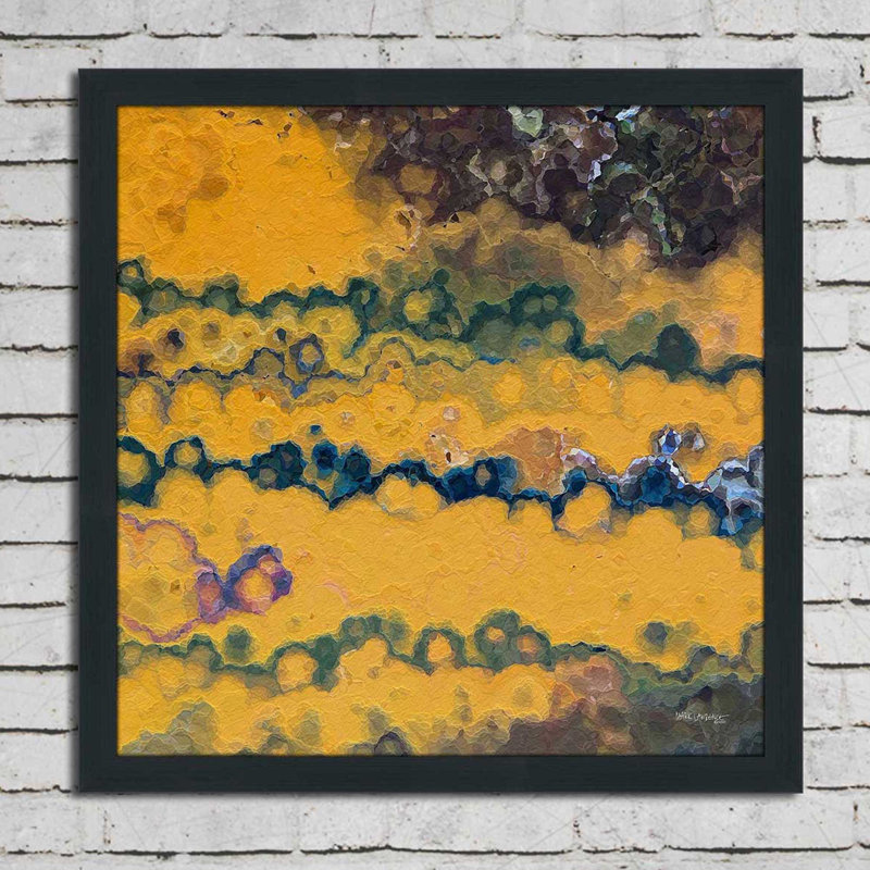 «John 14:12 Miracles Abound» par Mark Lawrence - reproduction, H 31,5 po x l 31,5 po x P 1 po, Cadre espresso