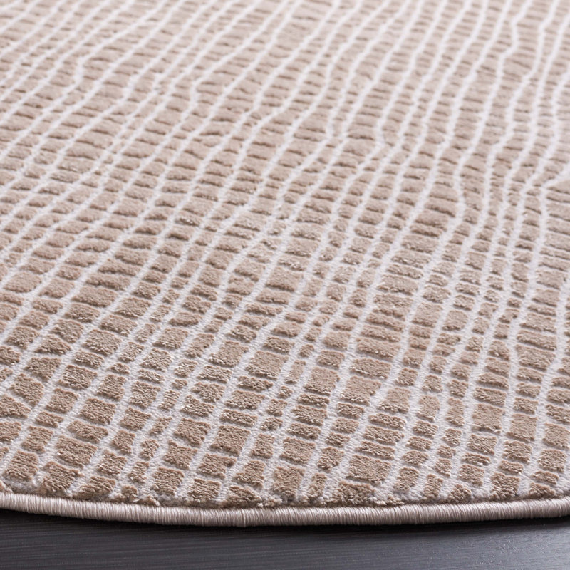 Devarian Performance Abstract Rug, Round 6'7"