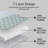 DDUOXIN 100% Cotton 98×106 inch Quilt Sets - 1 Quilt with 2 Pillow Shams-117794884-117794879