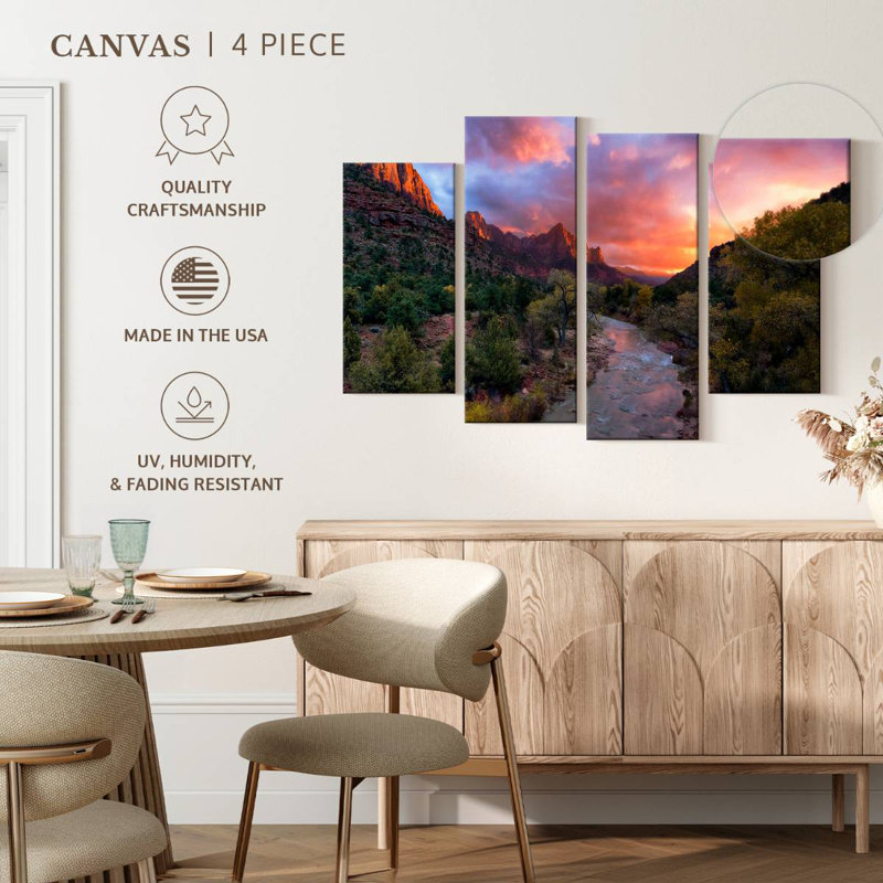 Alvord Watchman Canyon Valley, H 27 po x l 43 po