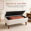 Banc repose-pieds rectangulaire, repose-pieds bas moderne