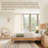 Boho Solid Wood Hand-woven PE Rattan Bed-1069235910