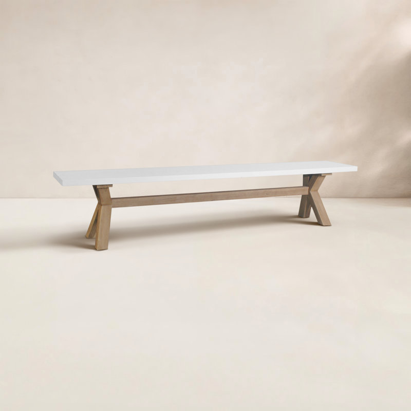 Banc de pique-nique d'extérieur Fleur Eucalyptus