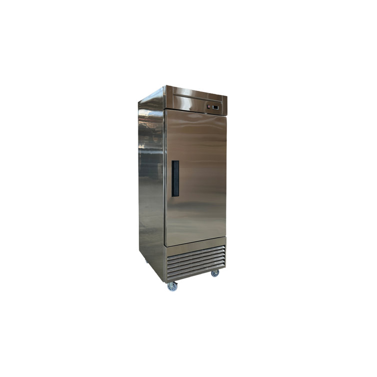 29 in. W 17.8 cu. ft. One Door Commercial Reach-In Upright Freezer in Stainless Steel