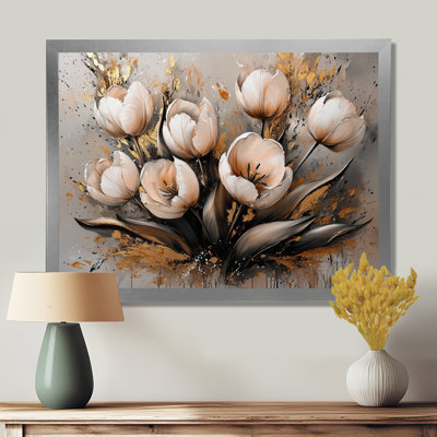 Malave - art mural floral