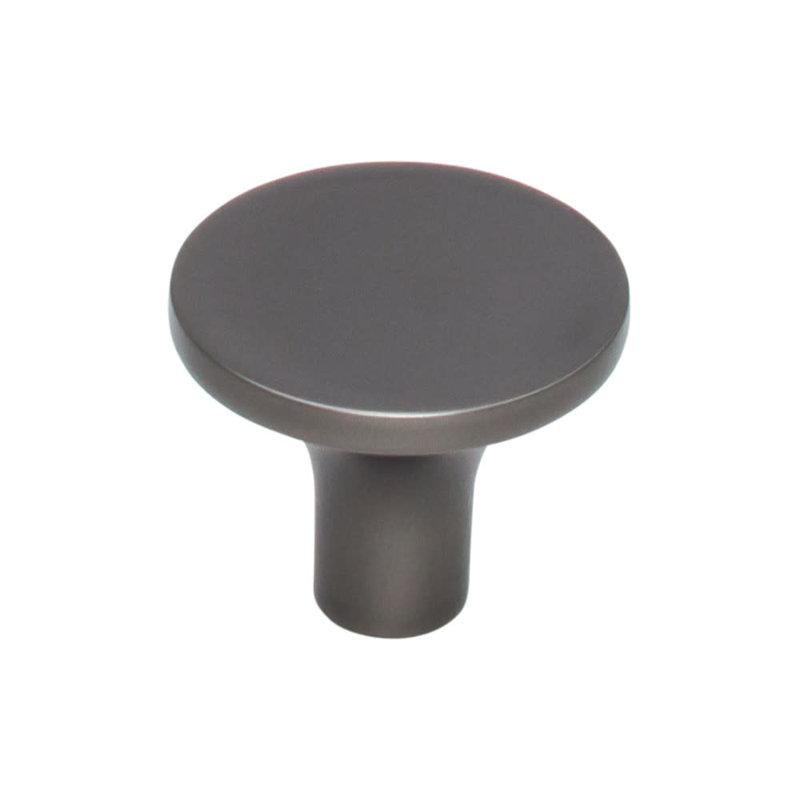 Marion Knob, 1 1/4" Knob Diameter, Ash Gray
