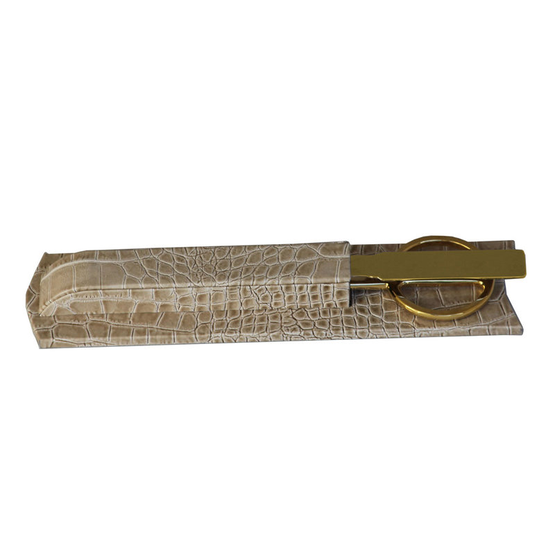 Organisateur de bureau Everly Quinn Breeze, Beige / or