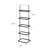 Yamazaki Home Steel Upright 5 Pair Shoe Rack with Handle-2038690530