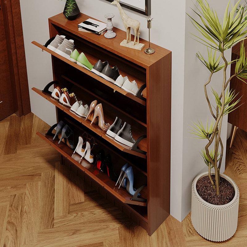 Armoire à chaussures à couvercle français ultra-mince