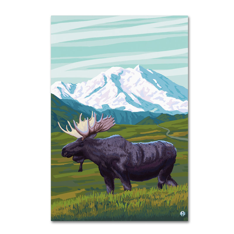«Animal 15» par Kadey, impression sur toile, H 19 po x l 12 po x P 2 po