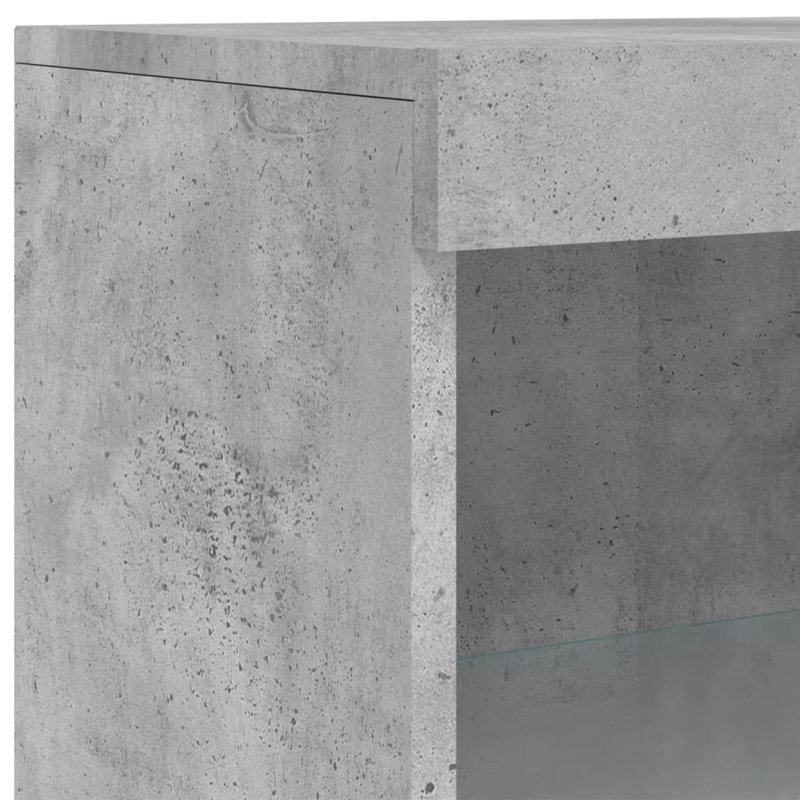Badgeley 142.5cm Sideboard, Concrete Grey