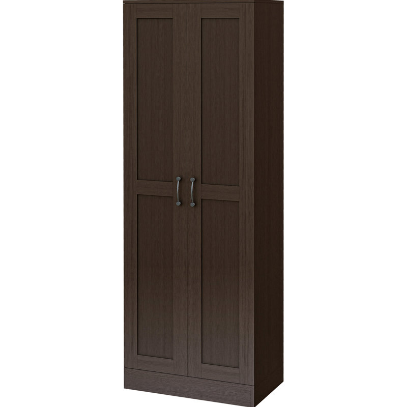 Unité de rangement de 69 po de hauteur, tablettes mobiles, garde-manger moderne, porte à fermeture en douceur, armoire à café, design,