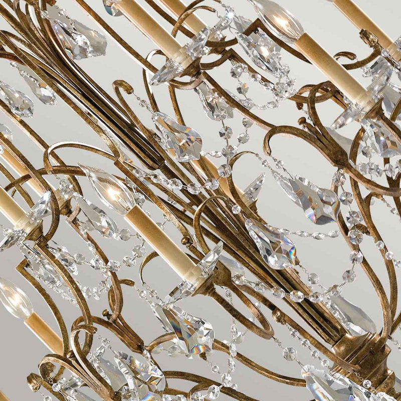 Carnanreagh 12 - Light Candle Style Chandelier