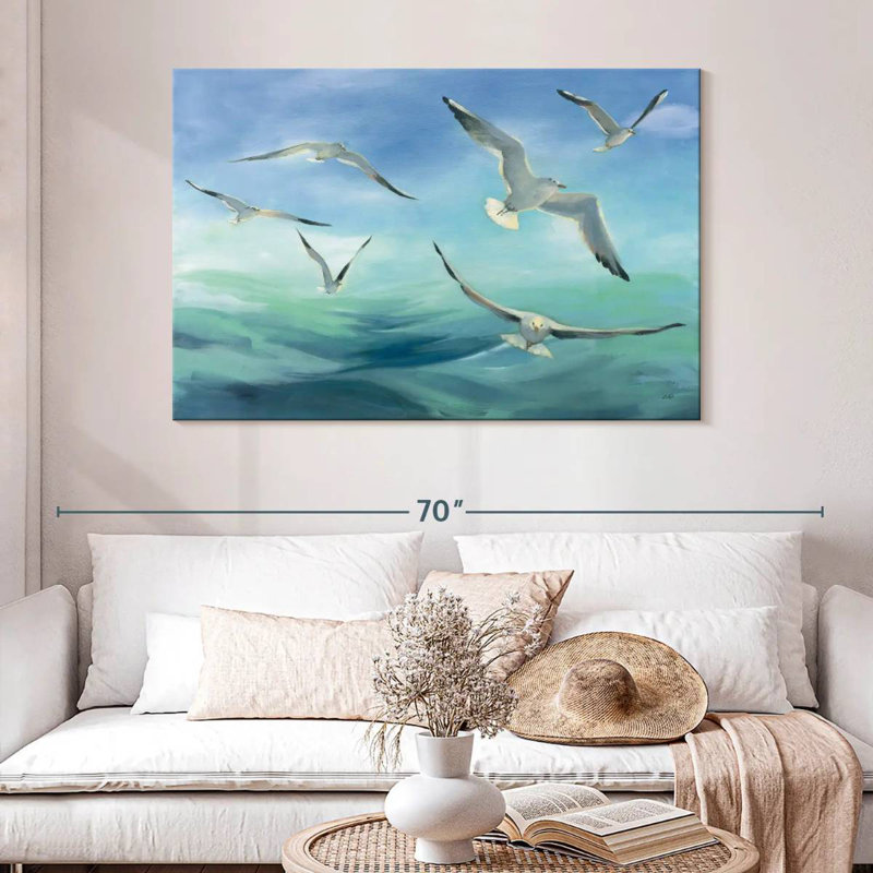 Mesmerizing Sea Flight, 32" H x 48" W