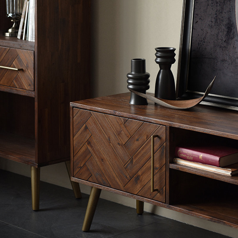 Retro simple light luxury TV cabinet