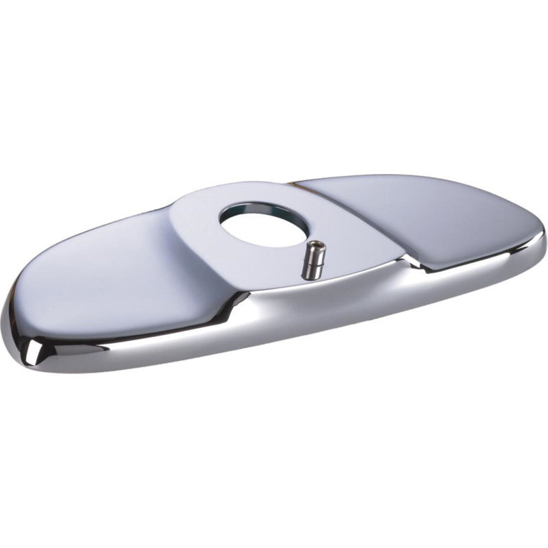 Electronics Saxony Cast Deck Plate, Chrome