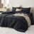 Bedsure Prewashed Pinch Pleat Bedding Sets-105529659-105529665