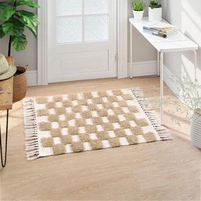 Tapis lavable à la main Keynie