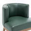 Fauteuil demi-tonneau rembourré Ezra-786368250