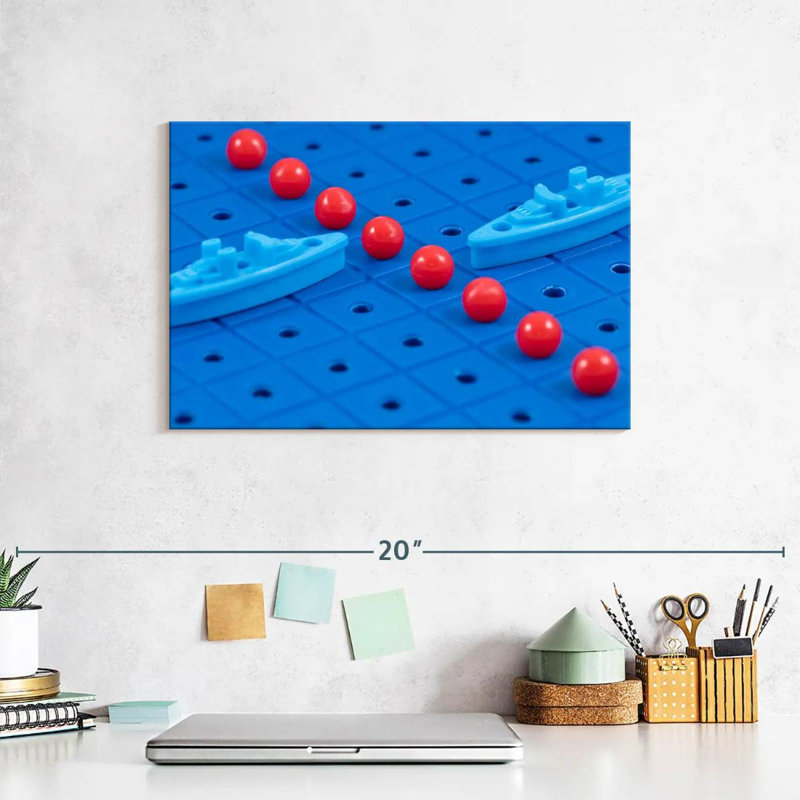 Senne Battleship Board Game, 8" H x 12" W
