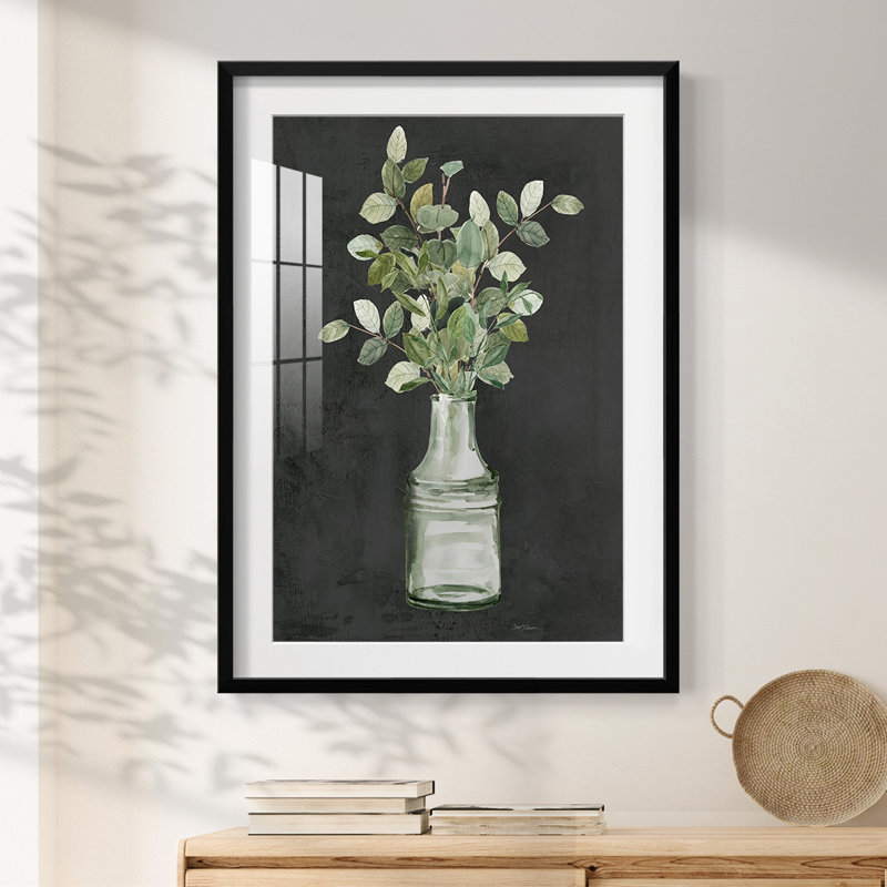 Bouquet artisanal I - impression encadrée, Noir, H 28,5 po x l 20,5 po