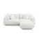 MINIMORE Modern Style Chris 3Seater Sofa And Ottoman